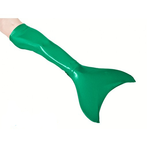 Mermaid Tail Shiny Spandex Halloween Costume Dark Green